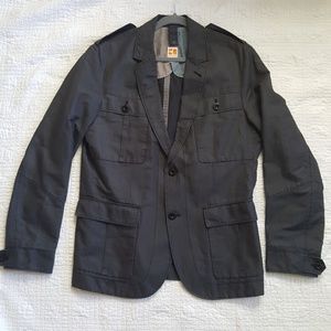 BOGO Hugo Boss Coat in Army Grey 42R EUC